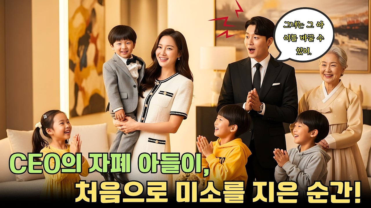 아무도 CEO의 자폐 아들에게 마음을 열게 하지 못했는데… 세 아이를 둔 한 싱글맘이 나타났다!