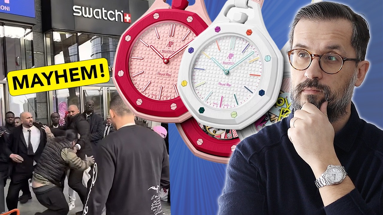 Неприятная правда о коллаборации AP и Swatch Royal Pop: ссоры, подделки и как долго она продлится.