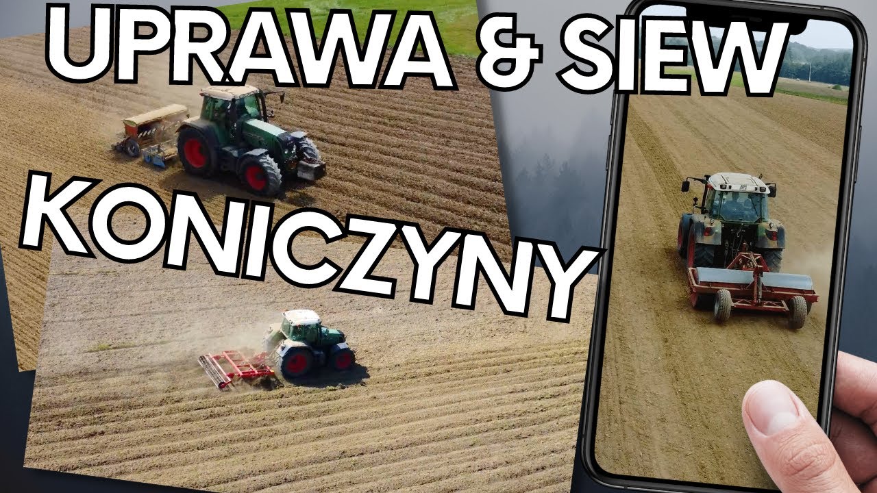 🔥Ogromna Susza🔥Uprawa i Siew koniczyny po zbożu★Poplon★FENDT 818 & 312 ★dieselnarezerwie✓