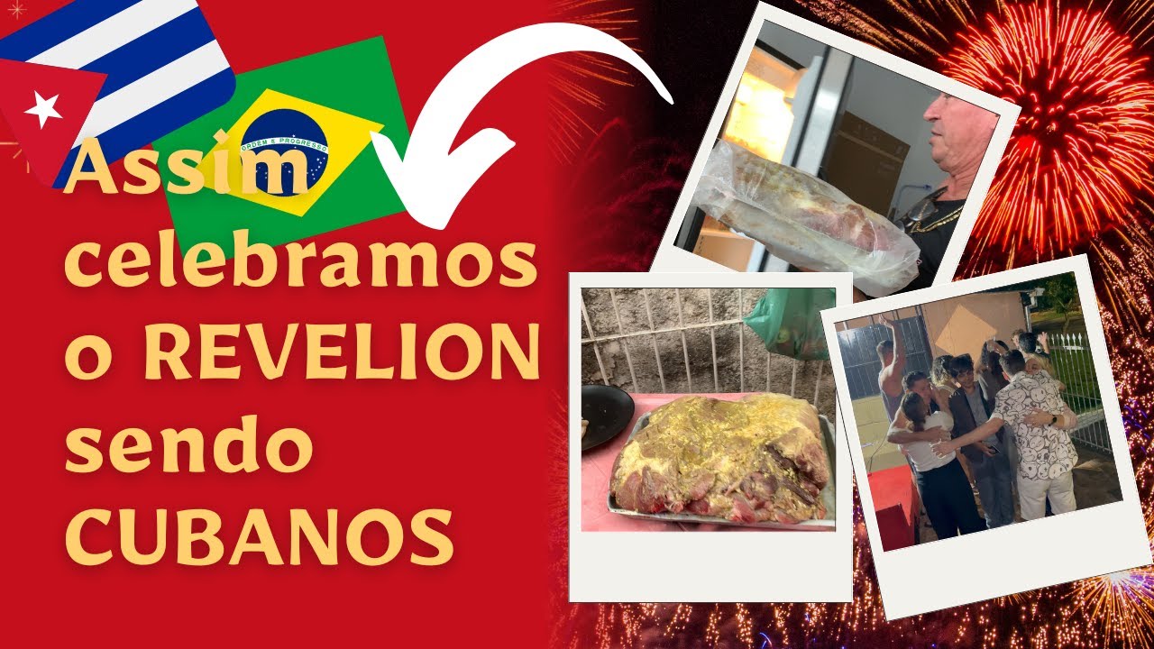 ASSIM FOI O PRIMEIRO REVELION DA MINHA FAMILIA CUBANA NO BRASIL | cubana no brasil