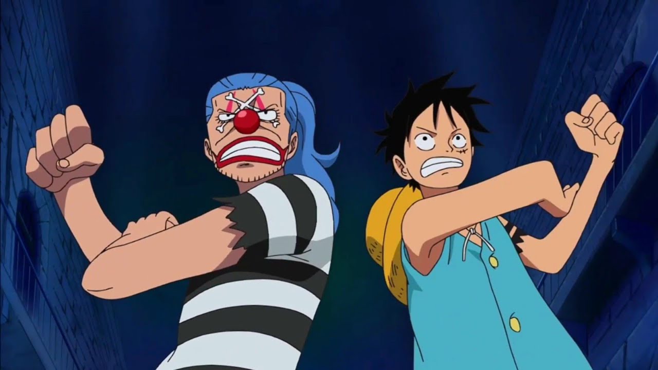 Luffy reencontra Buggy em Impel Down (Dublado)