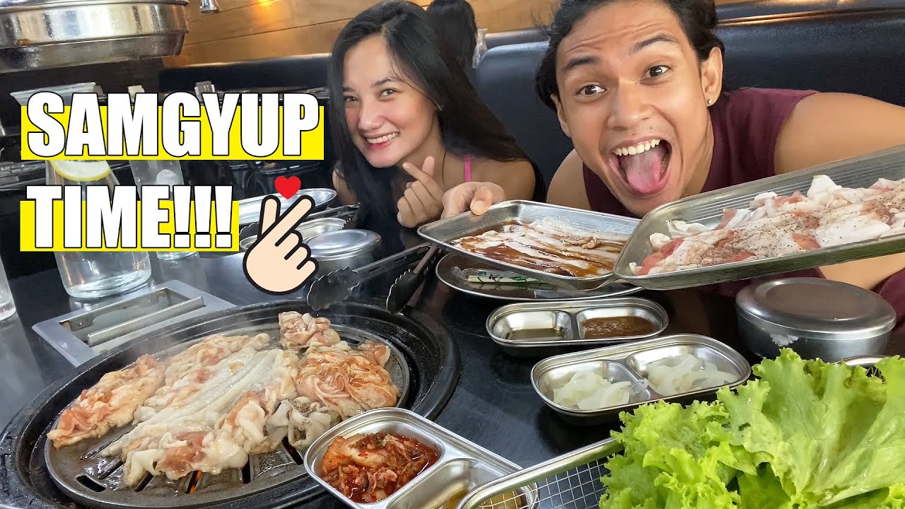 Nalugi ang SAMGYUP restaurant sa amin ni LOVE!!! happy TUMMY na naman!
