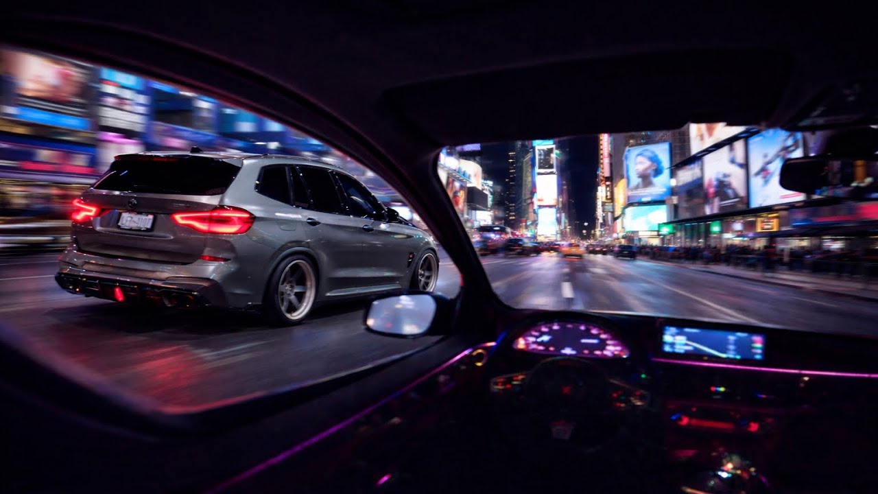 TERRORIZING TIMES SQUARE IN A STAGE 2+ BMW 540I | MIDNIGHT CRUISE GONE WRONG !! (FT. @F97ANT )