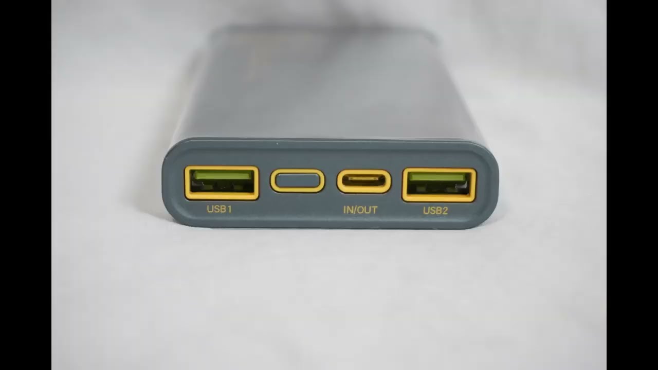 BOMENYA スケルトン USB PD 20W 10000mAh モバイルバッテリー B0B319DJW4 動画レビュー #USBPD #モバイルバッテリー #スケルトン #透明 #モバブ