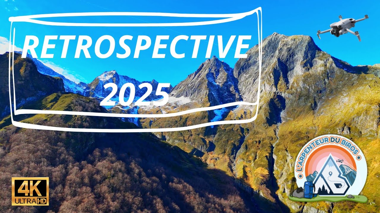 [DRONE] Rétrospective 2025 #pyrénées #ariège #hautespyrenees #hautegaronne #mountains #hiking