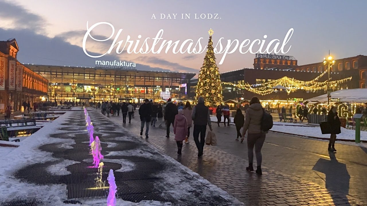 A day in Lodz, Poland 🇵🇱 Christmas special🎄