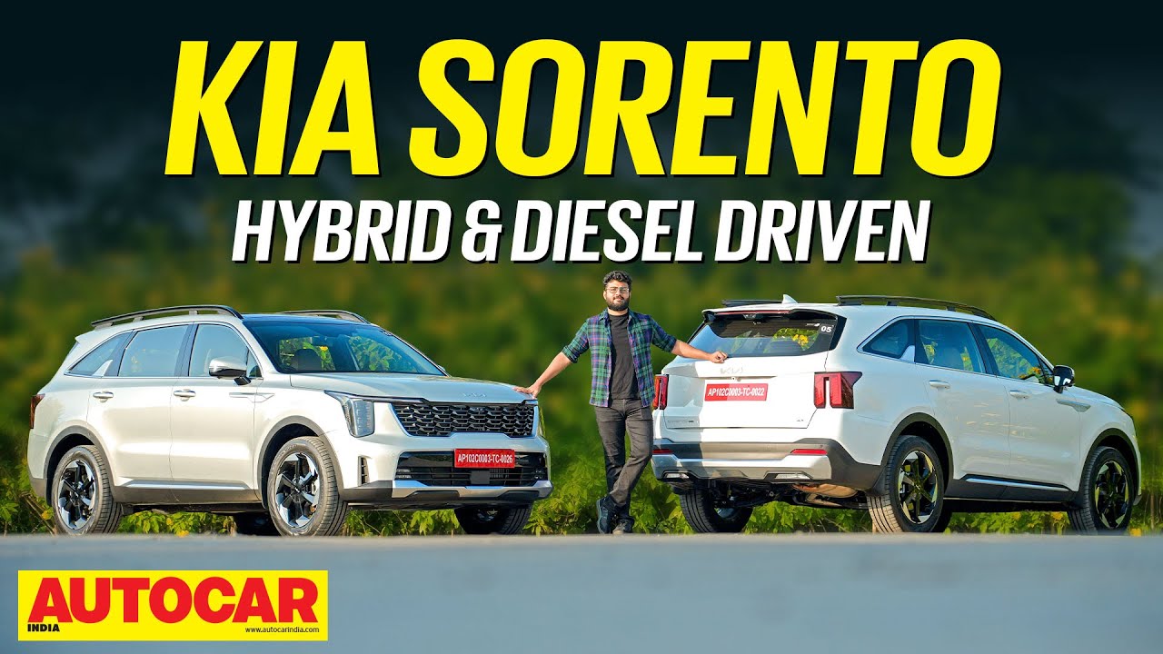 Kia Sorento review - Kia&rsquo;s big SUV with big appeal | First Drive | Autocar India