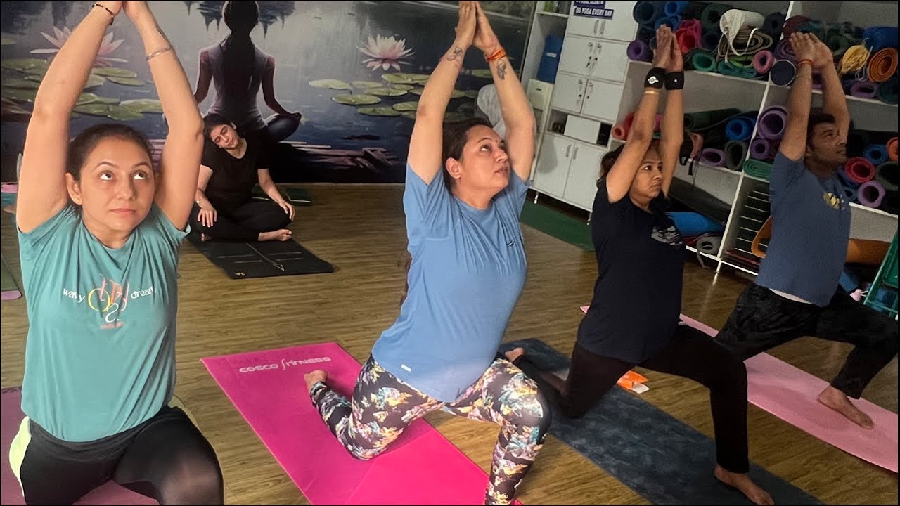 Live - Evening yoga for beginners. #yoga #yogaforall #free #live