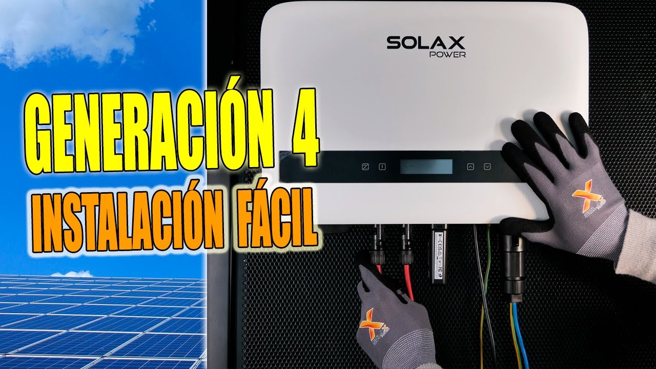 Instalación fácil paso a paso: SolaX X1 Boost Gen4