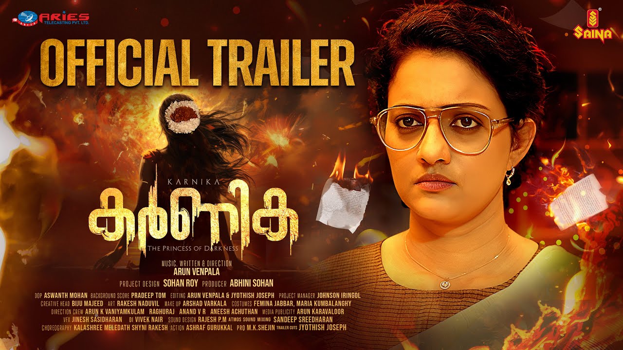 KARNIKA Trailer | Arun Venpala | Priyanka Nair | T G Ravi | Viaan Mangalashery | Aries Telecasting