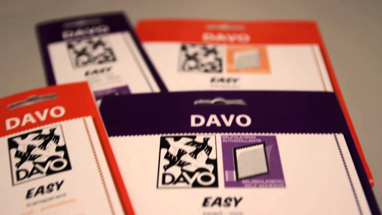DAVO Easy, the self-adhesive stamp mount