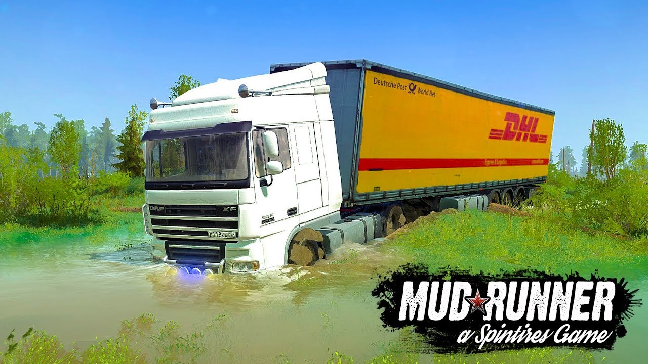 ТРУДНЫЙ РЕЙС ДЛЯ ДАЛЬНОБОЙЩИКА - SPINTIRES + РУЛЬ