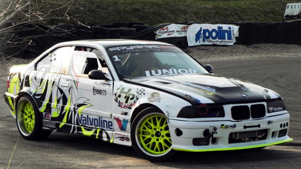 Turbo BMW M3 E36 Sound and Great Drifting