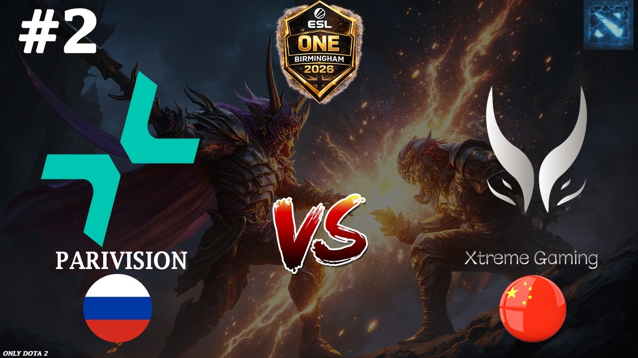 ОНИ ОТДАЛИ ЖУКА АМЕ! | Parivision vs Xtreme Gaming #2 (BO3) ESL One Birmingham 2026