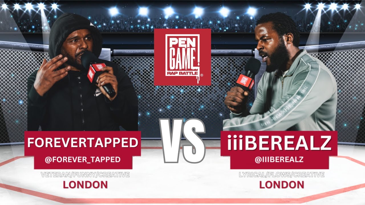 FOREVER TAPPED Vs iiiBEREALZ | PenGame Rap Battle 2024