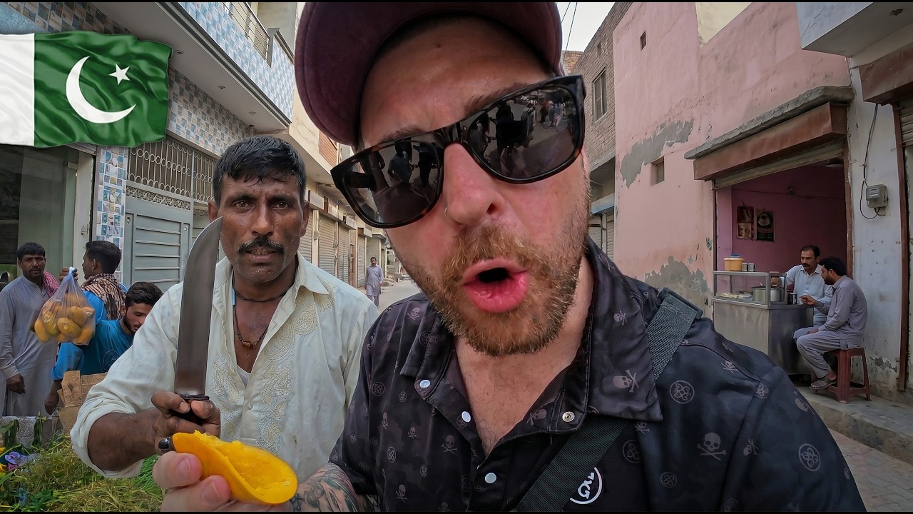 Австралийский парень обедает в Лахоре, Пакистан 🇵🇰