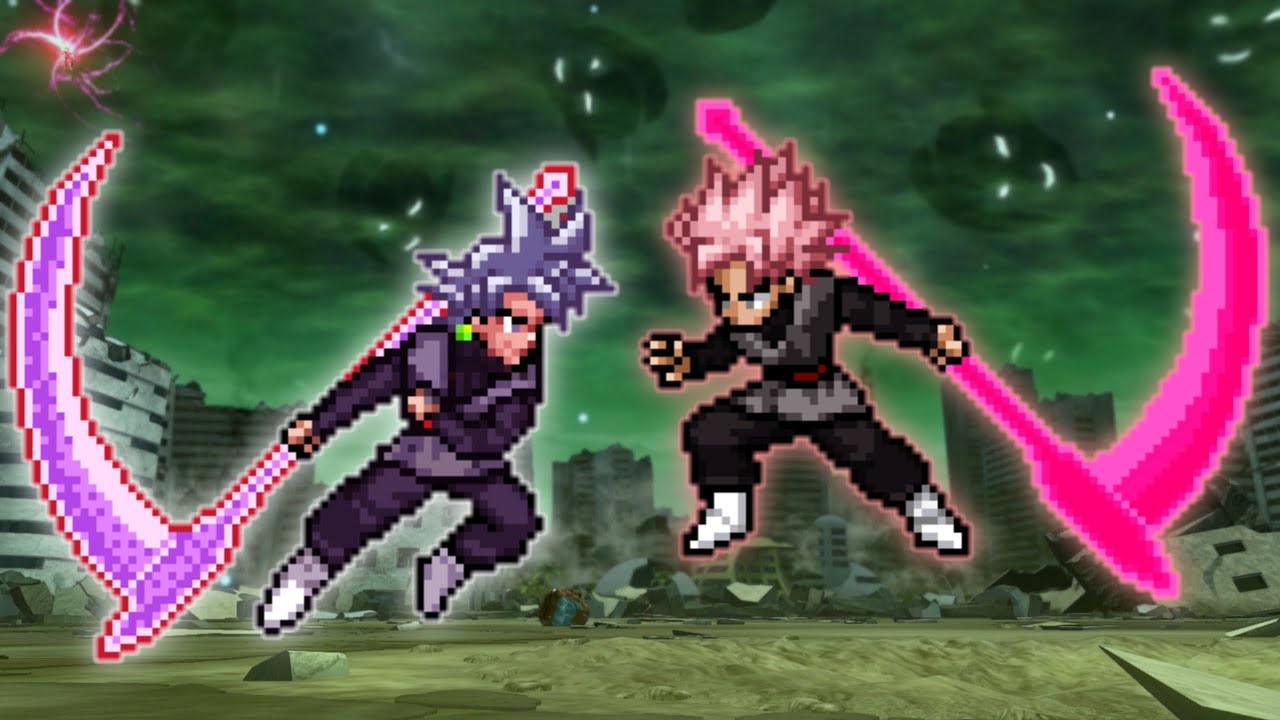 Goku Black MUI OP(New) VS Goku Black Purgation OP in Jump Force Mugen