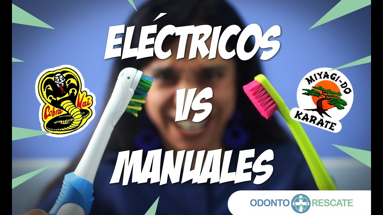 Probando cepillos dentales? Eléctricos vs manuales