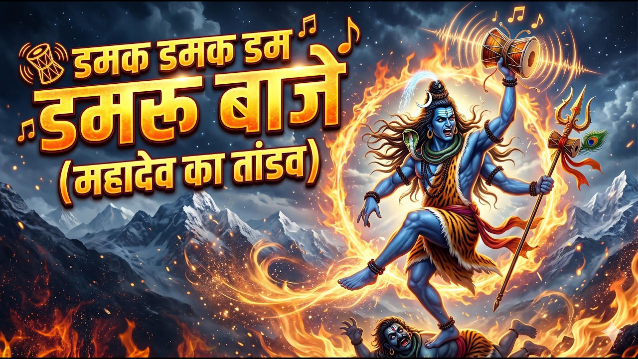 MahaShivratri Bhajan - डमक डमक डम डमरू बाजे | Damroo Baaje | Latest Shiv Bhajan 2026