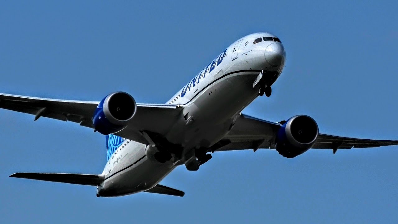 Heavies Taking Off at London Heathrow Airport, LHR - 09/04/2025