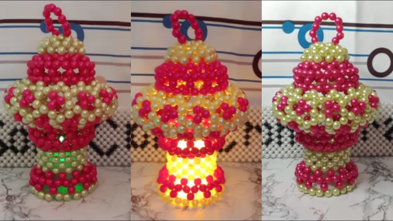 3D beaded Lantern Tutorial Part 1 By 4Sonscrafts