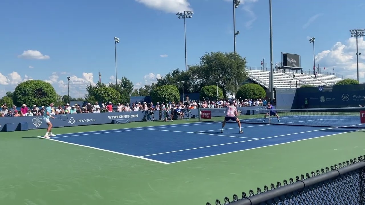 Rublev/Dimitrov Zeballos/Granollers (2) Court Level Highlights Cincinnati 2022