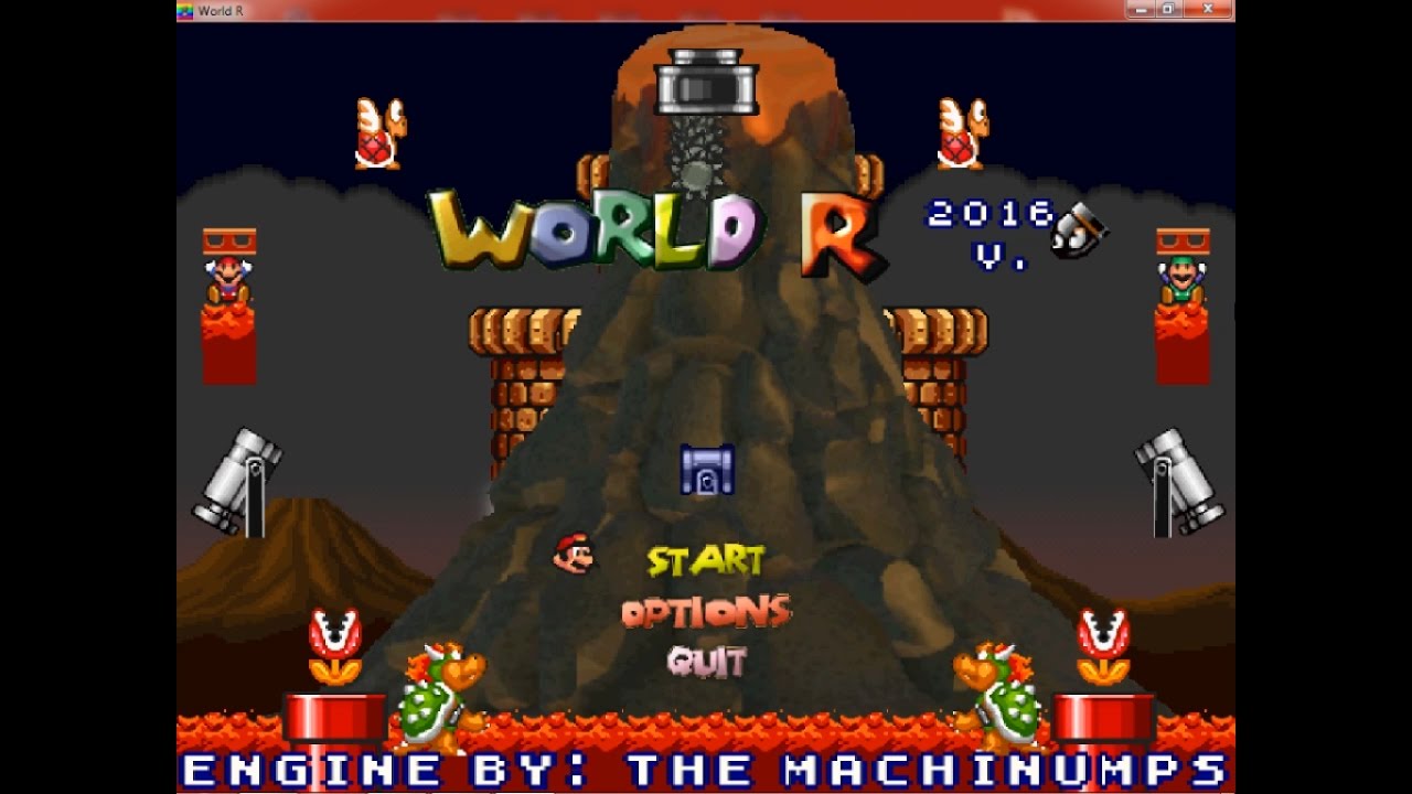 Mario Forever - World R by R-jizzle
