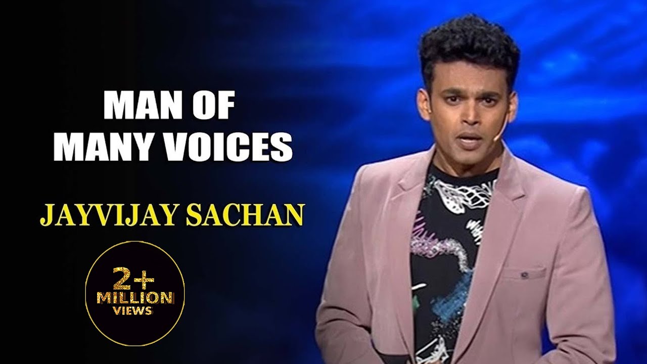 Man Of Many Voices | Jayvijay Sachan | India's Laughter Champion
