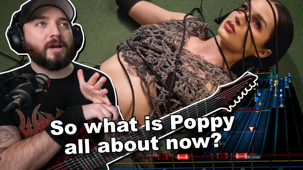 Poppy - they are all around us | Guitar REACTION First Listen