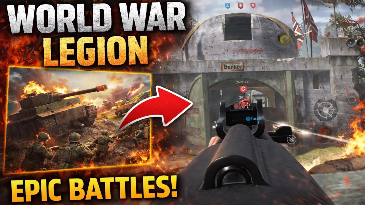 World War Legion – Epic War Battles | Android & iOS Gameplay