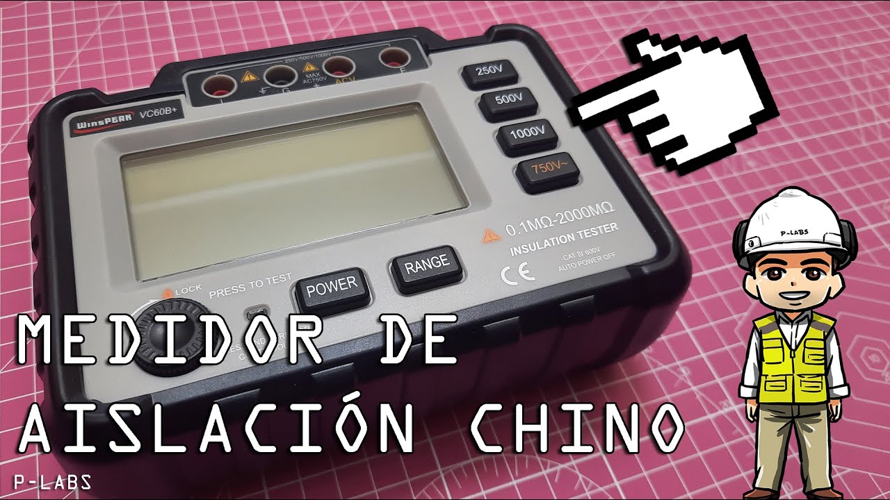 Medidor de Aislación Chino | VCP60B+ WinsPEAK  #PLABS