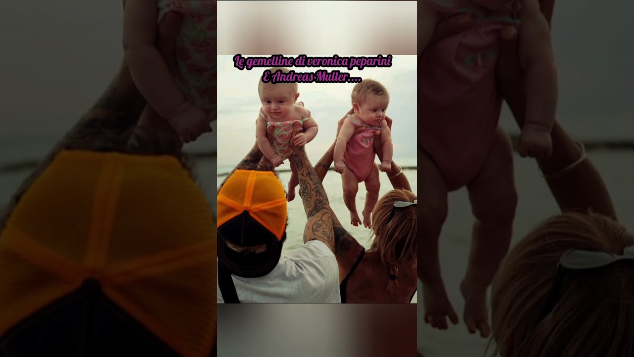 le gemelline di andreas Muller e veronica  peparini❤️ video completo @gossipnewslive #gossip