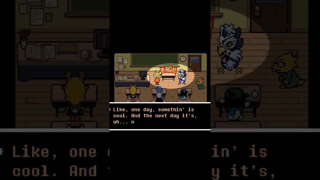 Monster kid and Snowdrake's Project #delltarune #hypothesis #fangame #cool