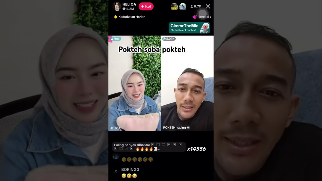 Heliqa kene jerat kat pokteh🔥 
