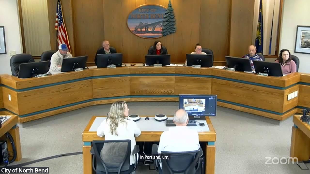 January 26, 2026, North Bend City Council Work Session