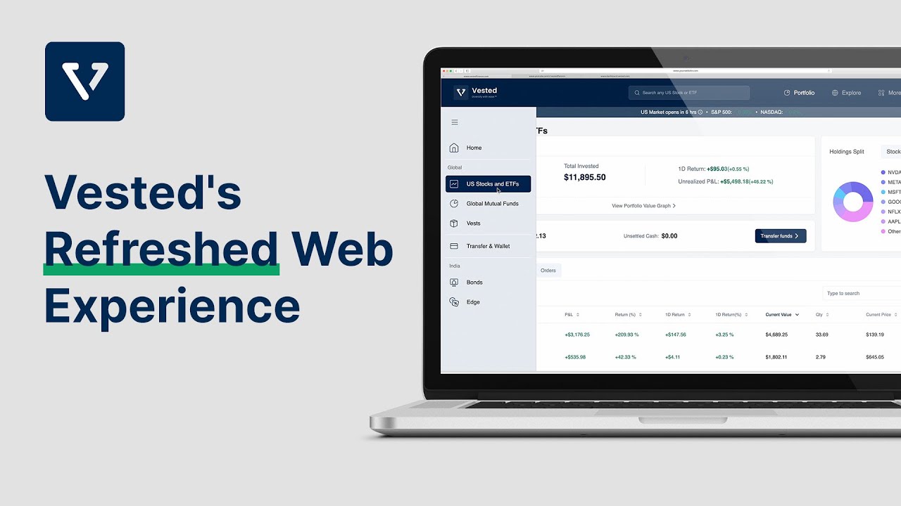 Introducing the new Vested Web Experience