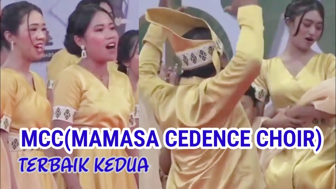 MCC(Mamasa Cedence Choir) Terbaik Ke 2-Festival paduan Suara Natal II Toraja Utara 2022