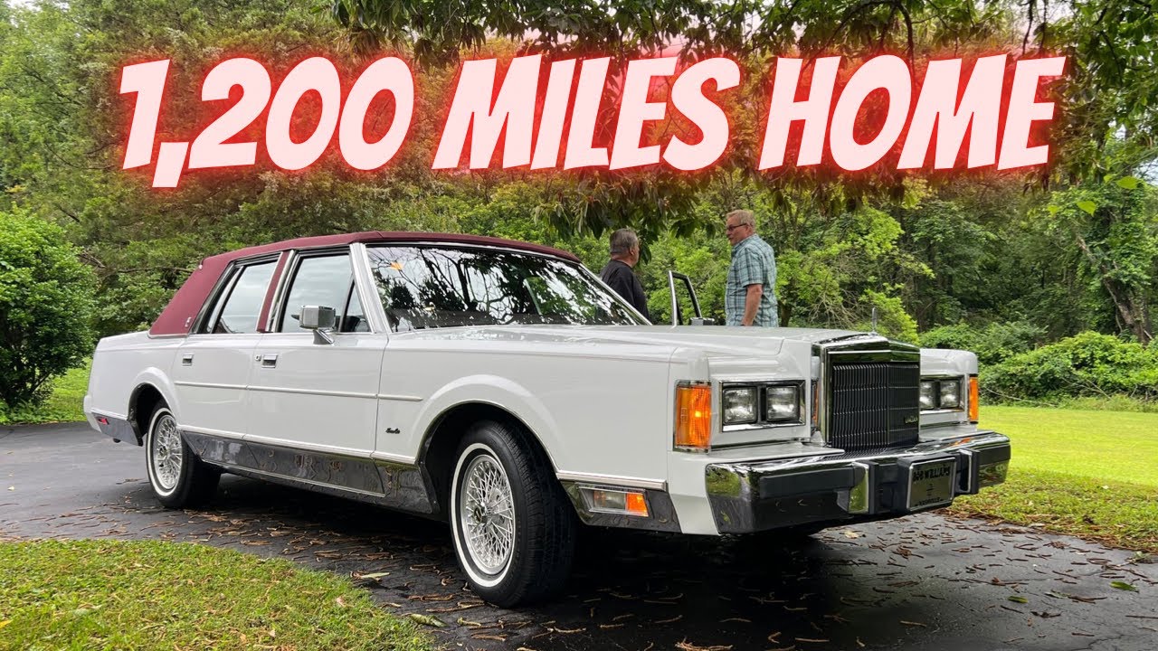 Купил великолепный Lincoln Town Car 1989 года у одного из моих подписчиков и проехал на нем 1200 ...