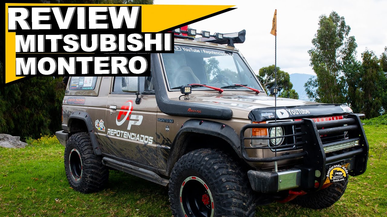 RESEÑA MITSUBISHI MONTERO MK1 // Un fierro de @REPOTENCIADOS TV  ¡apto para cualquier desafio!