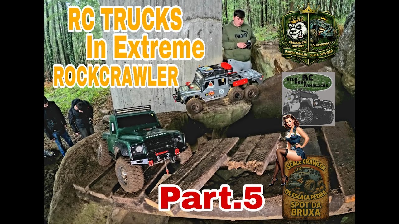 RC Trucks in Extreme Rockcrawler in Which Spot. Part.5