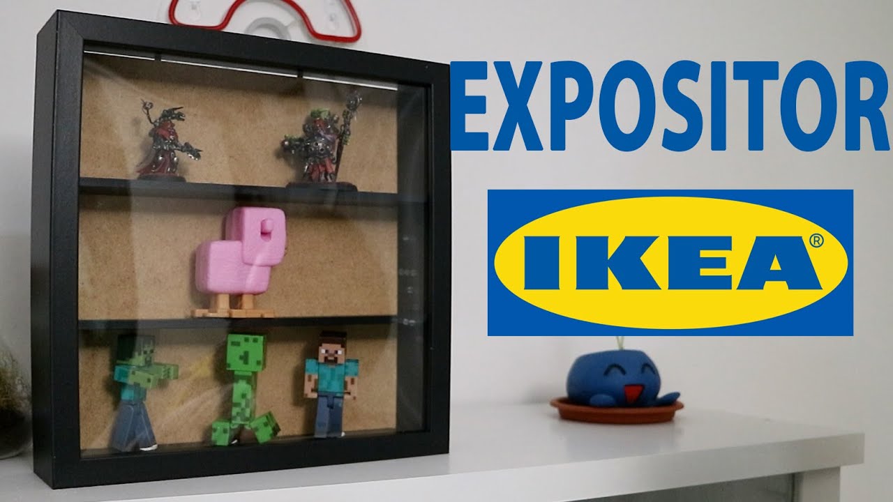 Expositor de Miniaturas, Warhammer y juguetes por menos de 5 euros DIY  - Patxi Mej&iacute;as