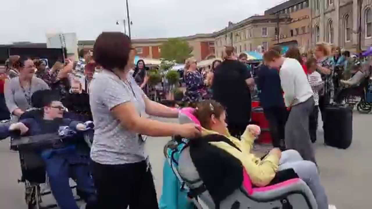 Dovestones and Pathways Flash Mob