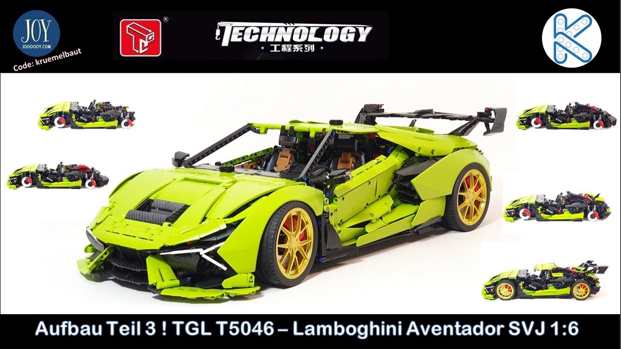 Der Koloss ist fertig!  Aufbau Teil 3! TGL - T5046 - Lamborhini Aventador SVJ ( Revuelto ? )1:6