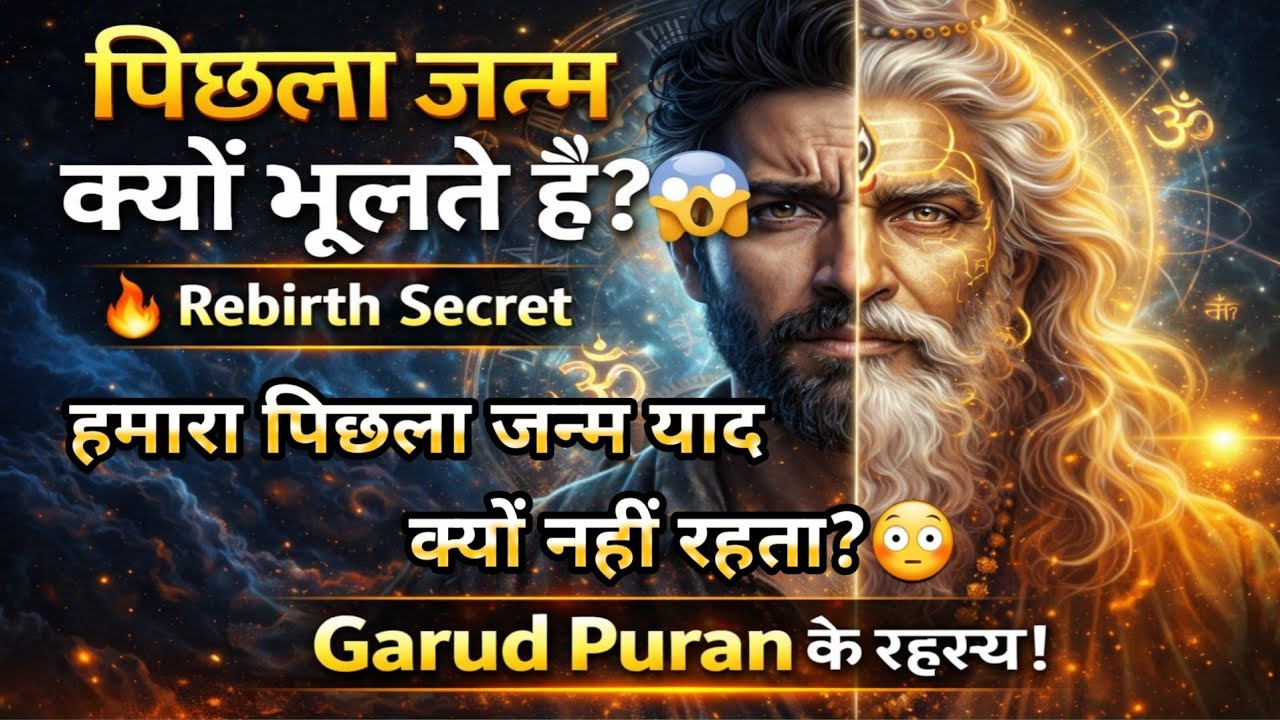क्या सच में होता है पुनर्जन्म? | पिछला जन्म याद क्यों नहीं रहता? | Garud Puran Secrets #voiceofHF