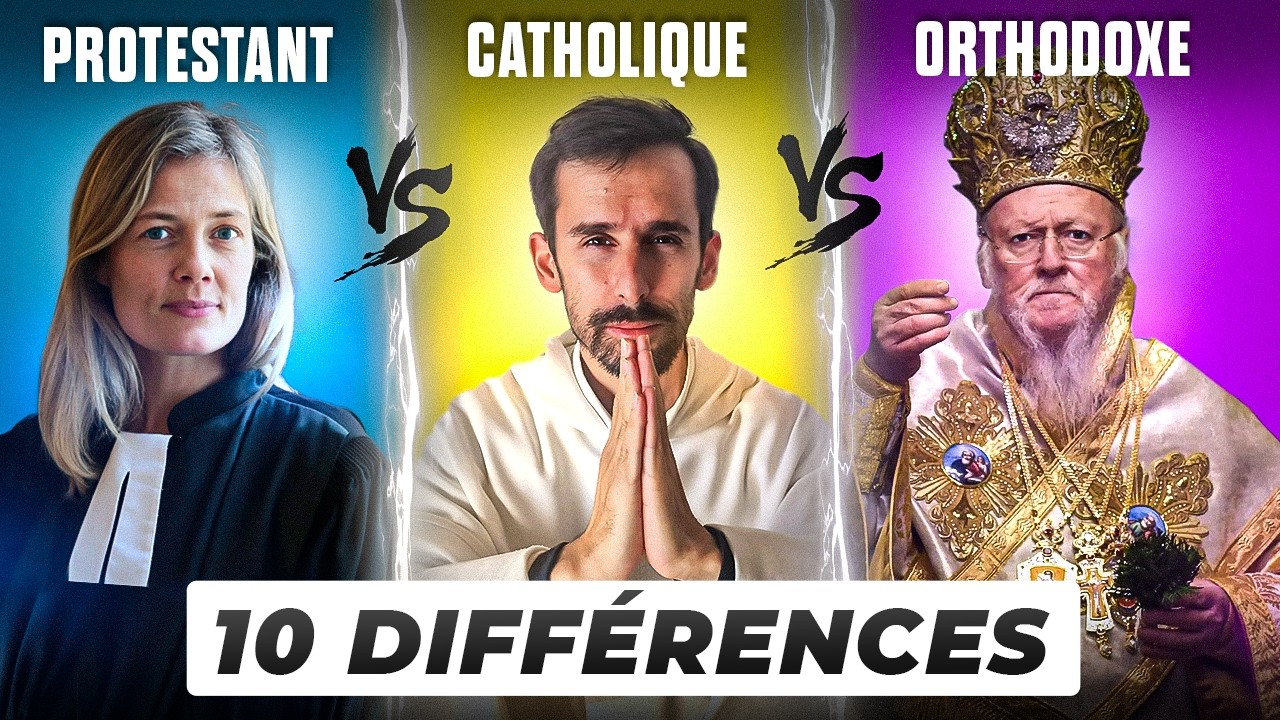 Catholiques, Orthodoxes, Protestants, évangéliques : les 10 différences essentielles