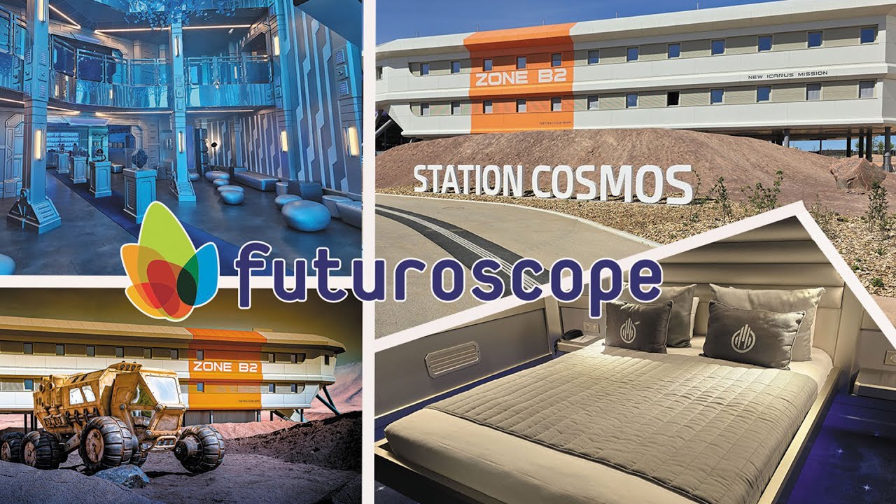 HOTEL STATION COSMOS - FUTUROSCOPE - Dormir dans une station spaciale