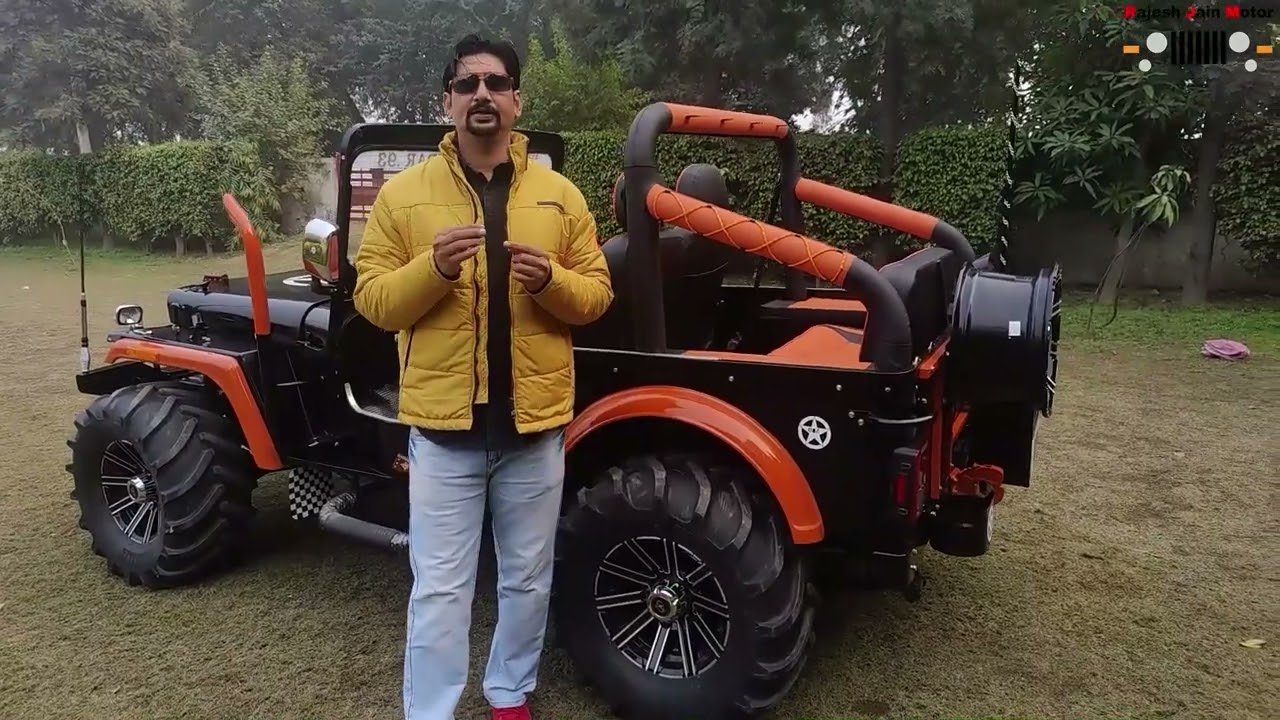 MODIFIED JEEP MADE BY RAJESH JAIN MOTOR 9035785000