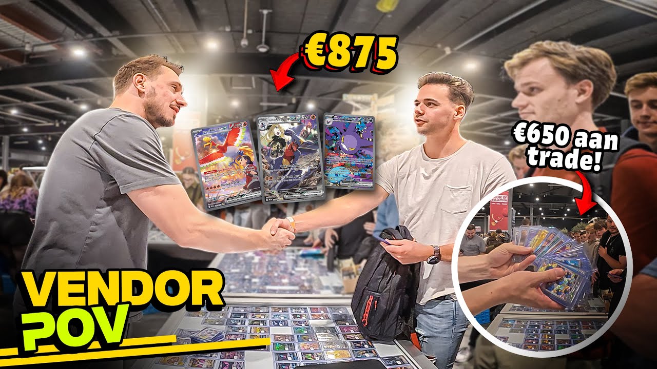 Vendor POV | Collectors Garden | Man TRADE al zijn HITS voor deze kaarten!