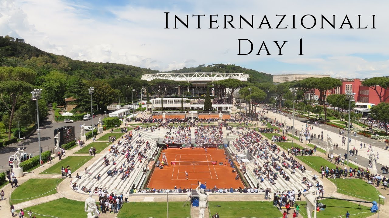 Rome, Food and Tennis - Internazionali Vlog Day 1