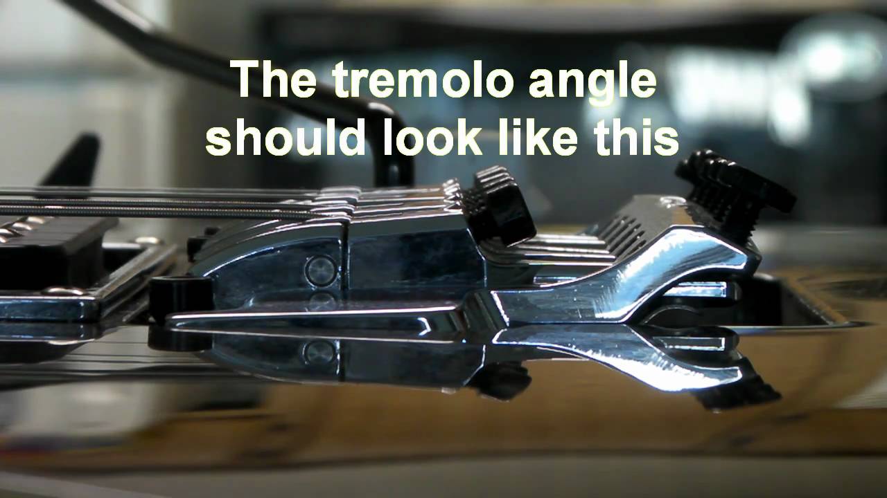 How to setup Ibanez Edge III Tremolo (new)